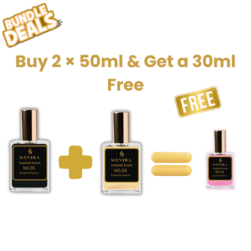 2x 50ml + 1x 30ml Free