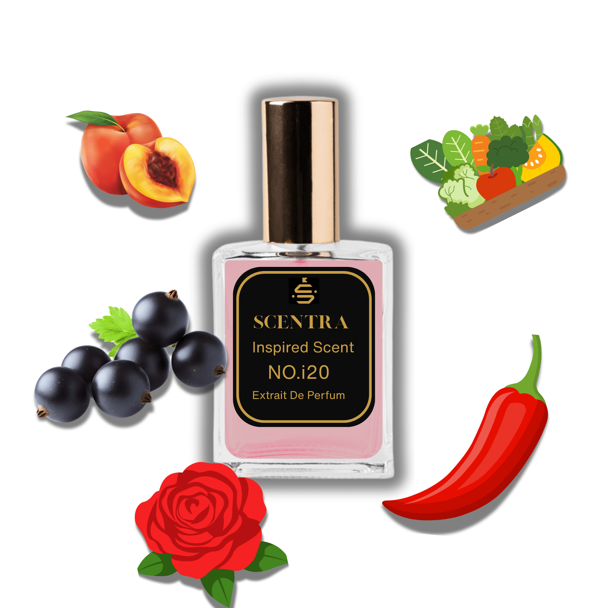 No.i20 - Inspired by Louis Vuitton Rose des Vents