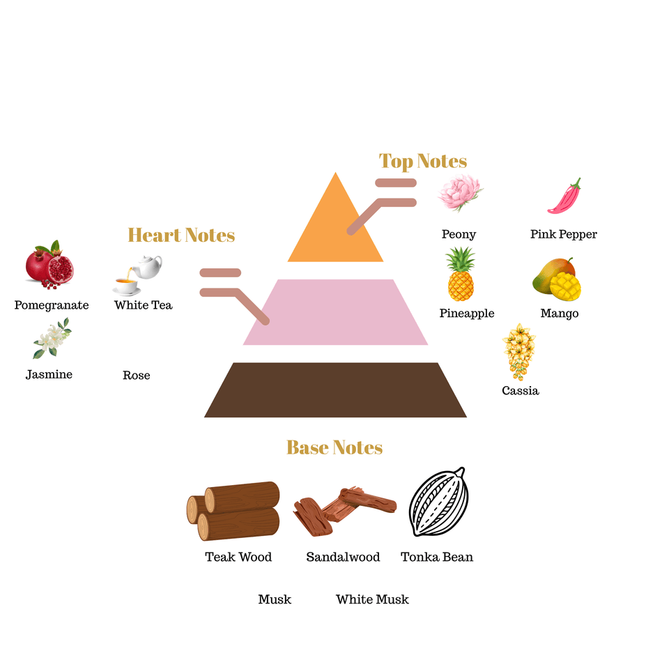 No.i2 fragrance notes pyramid