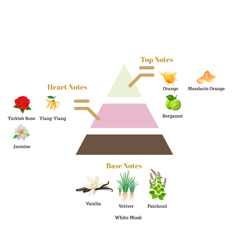 No.i21 fragrance notes pyramid