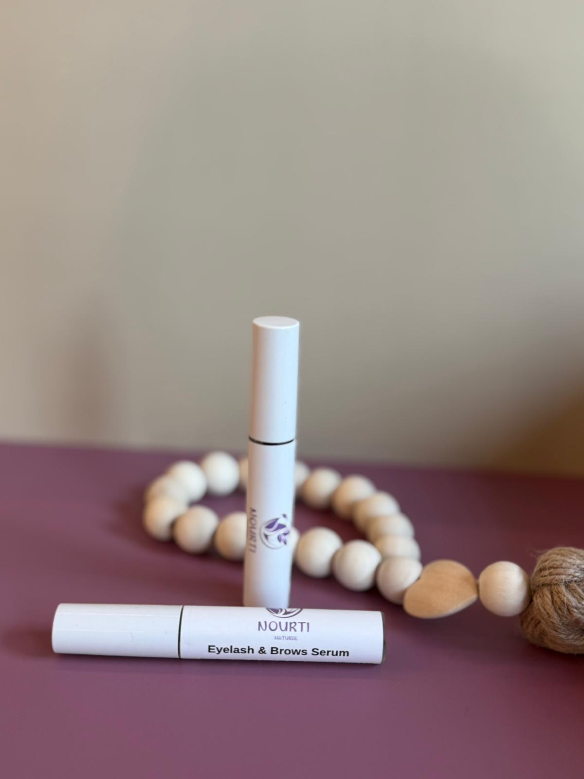 Eyelash and eyebrow serum