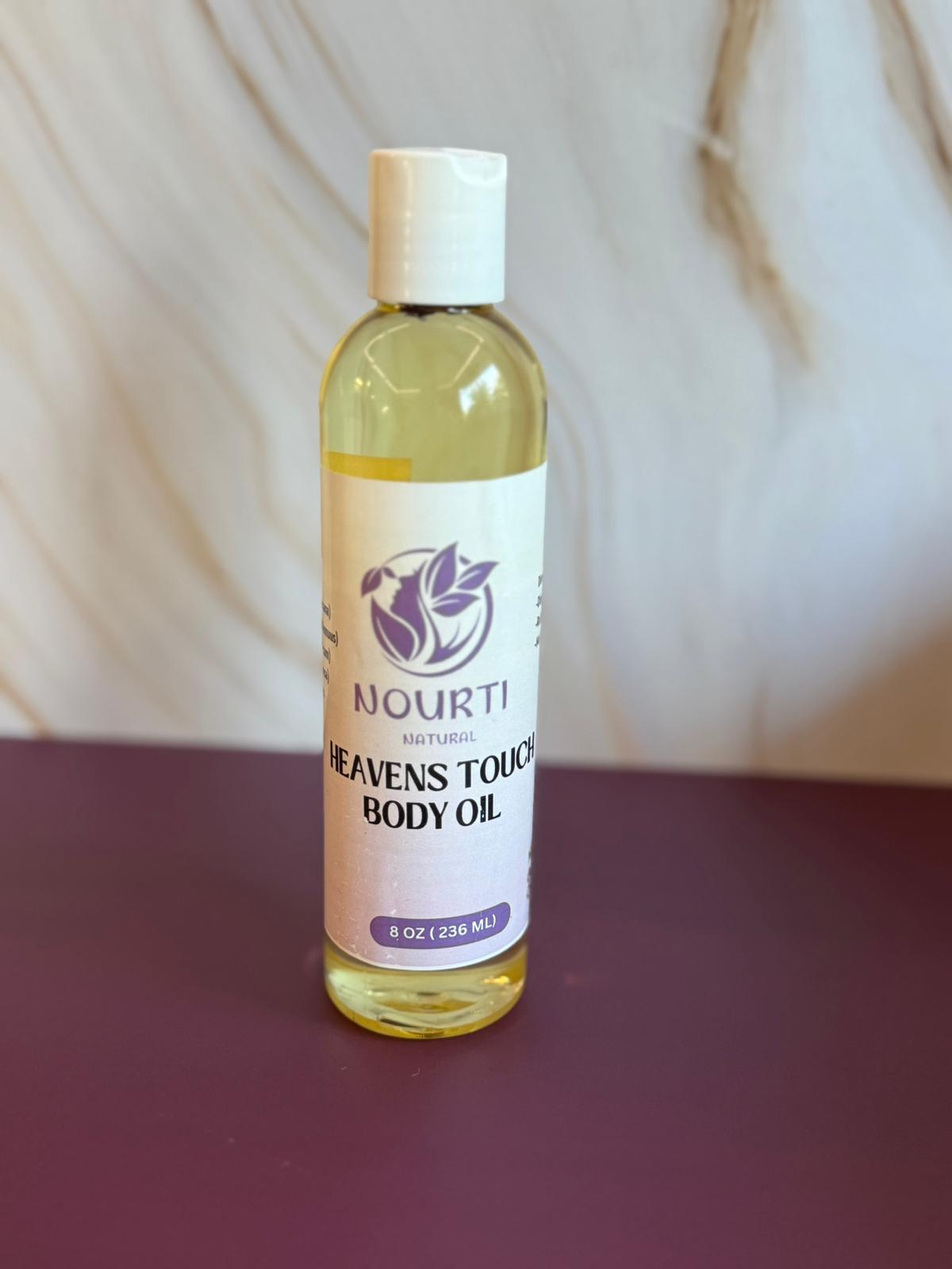 Heavens touch body oil