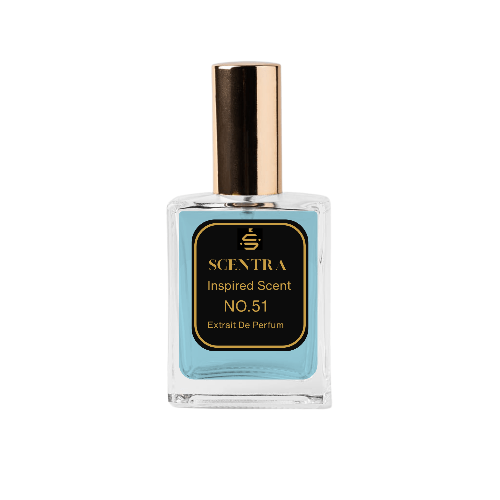 Scentra No.51 Extrait de Parfum bottle inspired by Louis Vuitton Météore