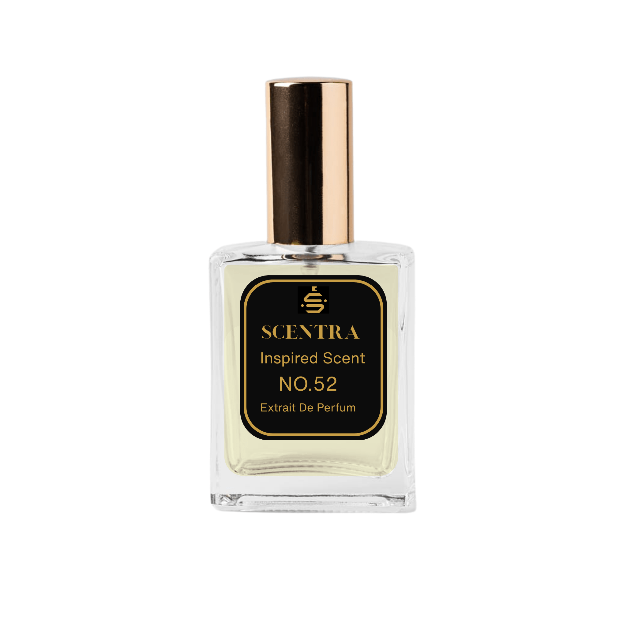Scentra No.52 Extrait de Parfum bottle inspired by Byredo Mojave Ghost