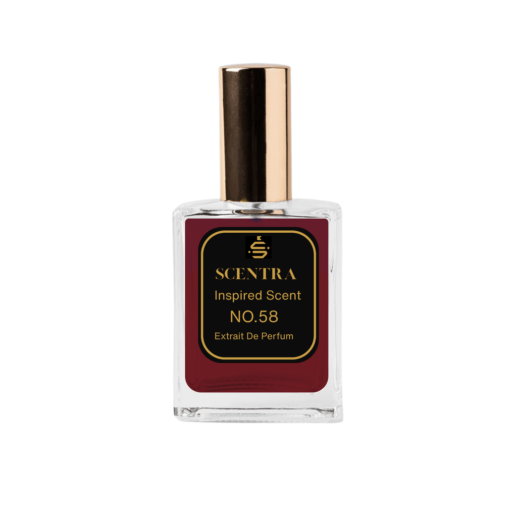 Scentra No.58 Extrait de Parfum bottle inspired by Tom Ford Lost Cherry