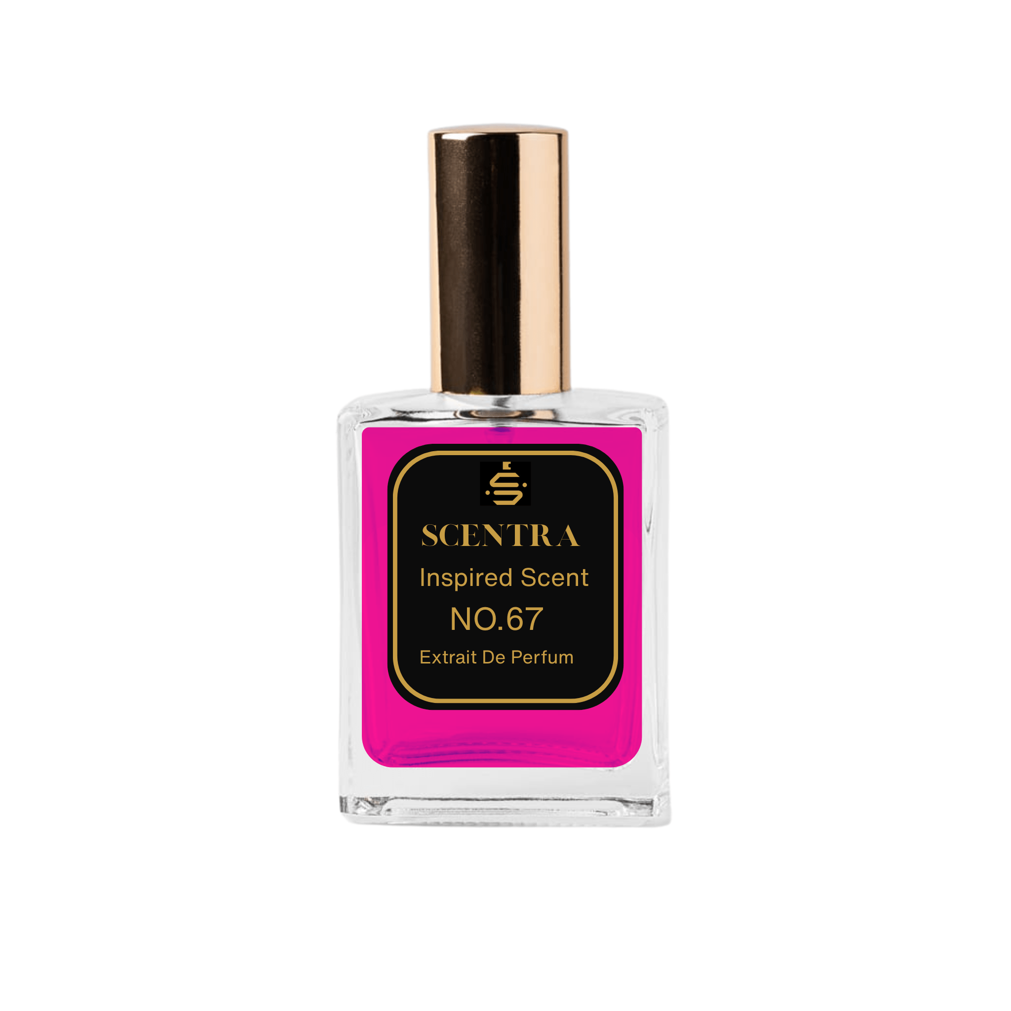 Scentra No.67 Extrait de Parfum bottle inspired by Valentino Born in Roma Pink