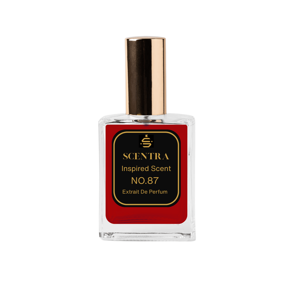 Scentra No.87 Extrait de Parfum bottle inspired by Carolina Herrera Sandal Ruby