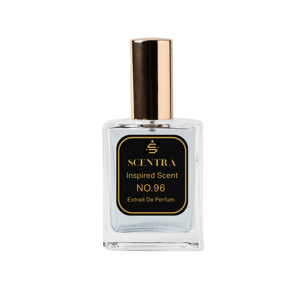 Scentra No.96 Extrait de Parfum bottle inspired by Maison Francis Kurkdjian Gentle Fluidity Silver