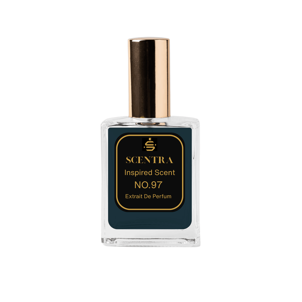 Scentra No.97 Extrait de Parfum bottle inspired by Maison Francis Kurkdjian Oud Satin Mood